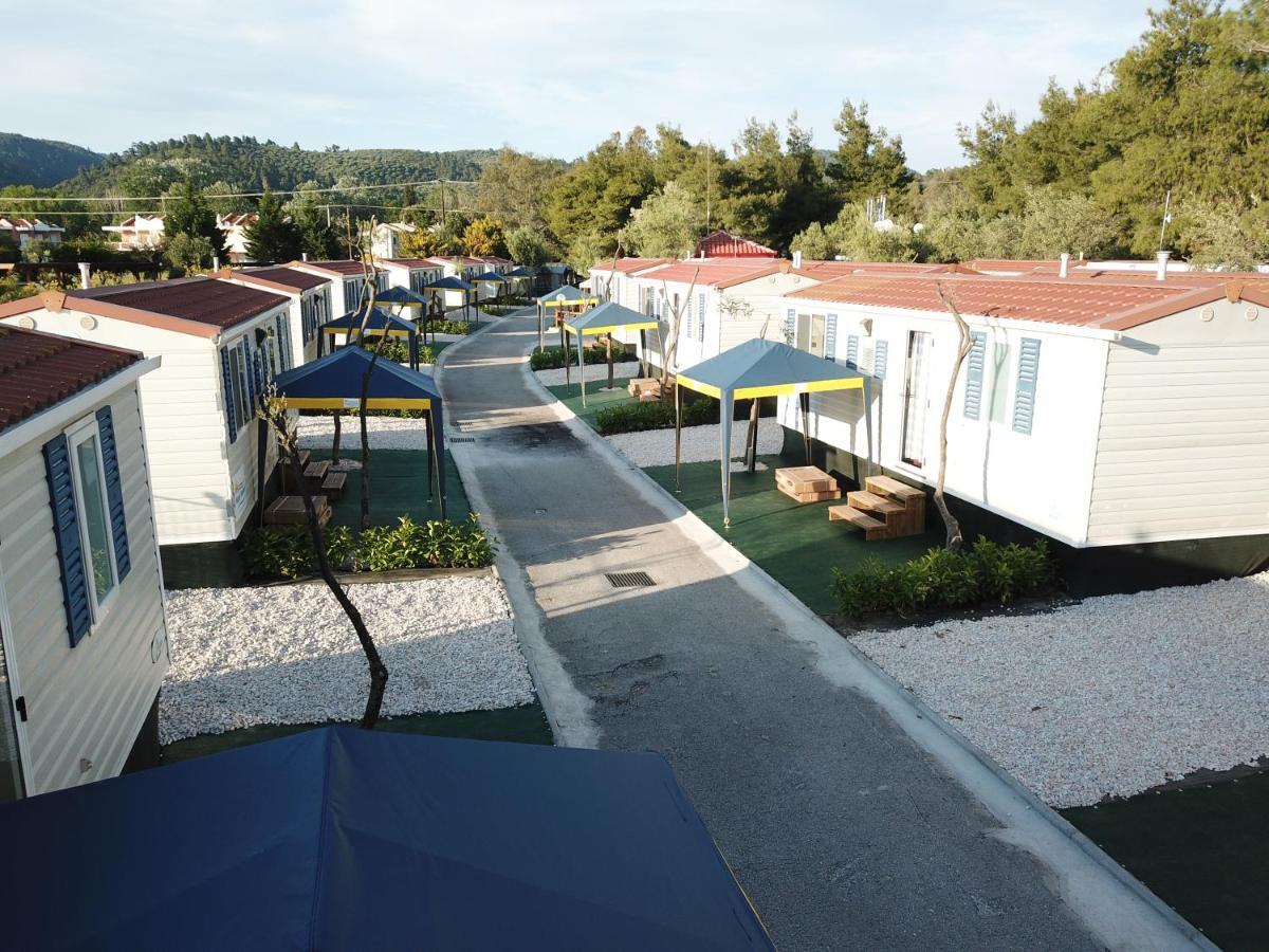 Happy Camp Mobile Homes In Castello Camping & Summer Resort Neos Marmaras Dış mekan fotoğraf